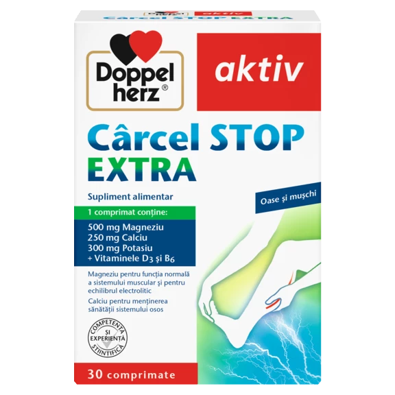 Illustration of the product packaging Doppelherz aktiv Cârcel STOP EXTRA front view